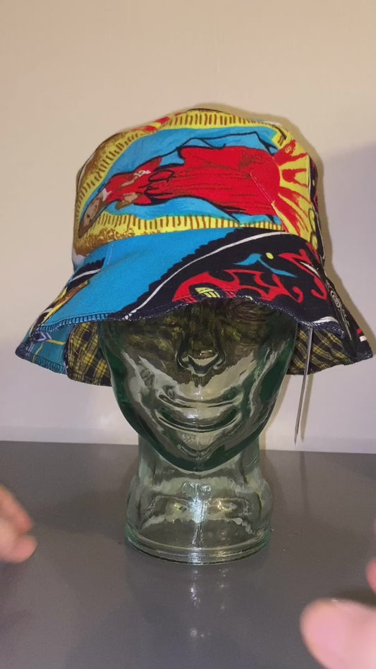 Reversible Guadalupe Bucket Hat